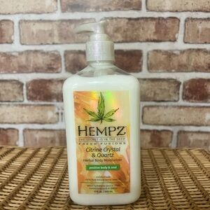 Hempz Citrine Crystal &Quartz Herbal Body Moisturizer